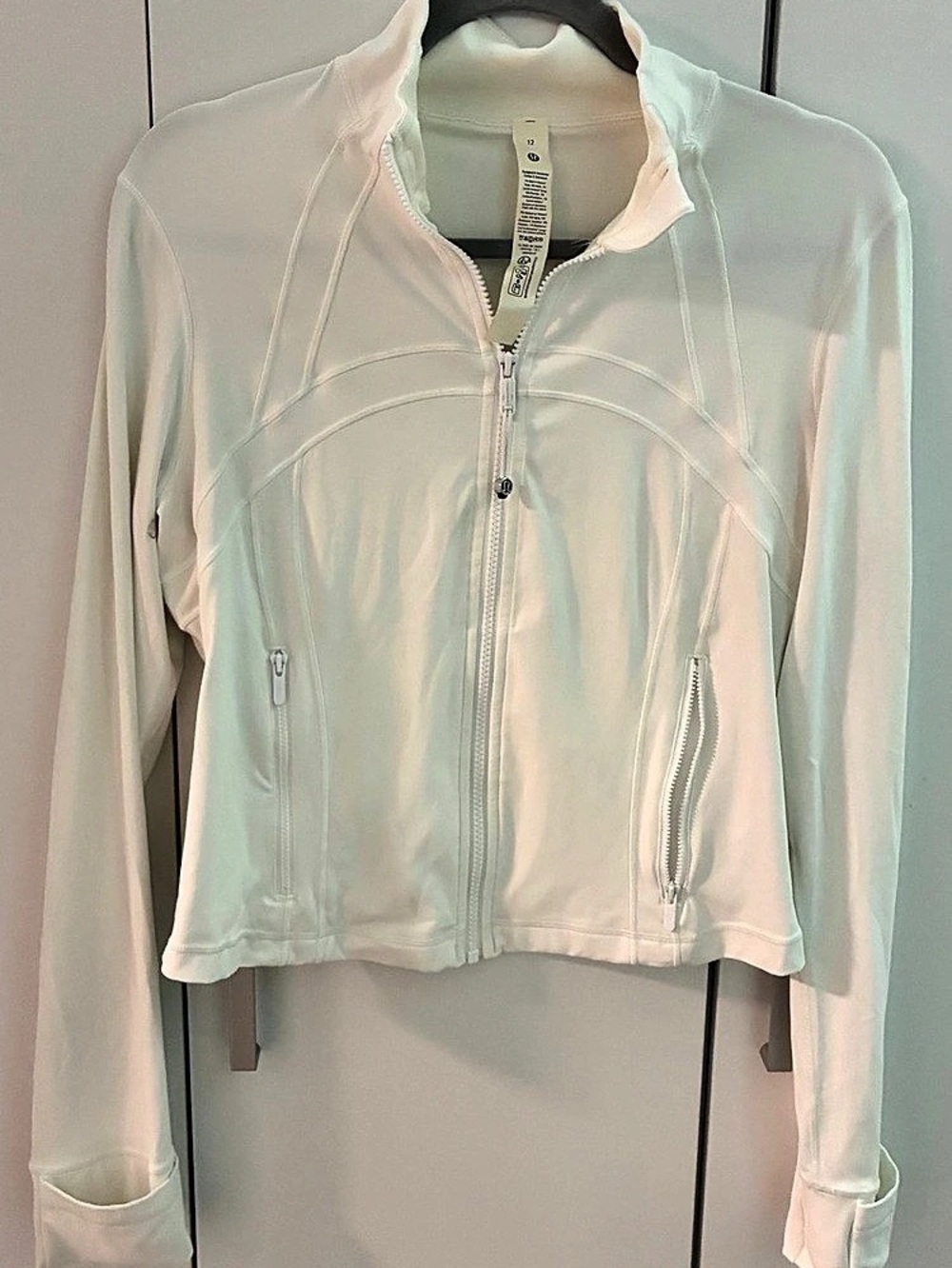 Lululemon Define Jacket White Size 12